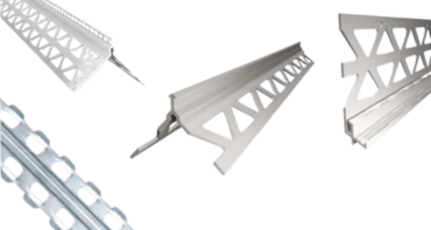 Profili e paraspigoli PVC e zincati per intonaco e cappotto